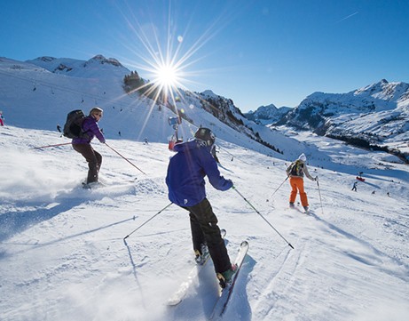 Alpine Skiing Area Grand Bornand / Chinaillon