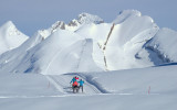 Ski de fond au plateau de Beauregard à Thônes