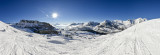 Soleil sur le domaine skiable du Grand-Bornand