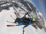 Starski tandem paragliding flight