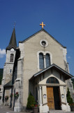 Eglise Saint Jean Baptiste en été