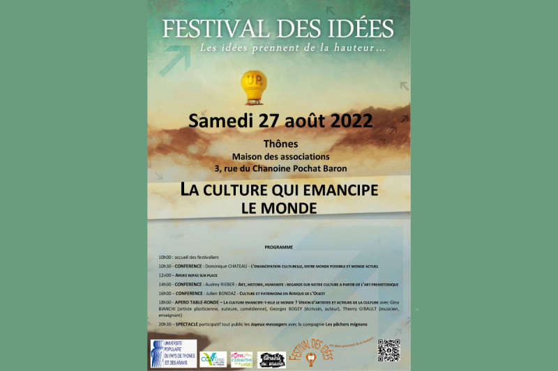 Festival des idées - Thônes - Conférence