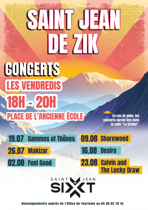 Affiche St Jean de Zik